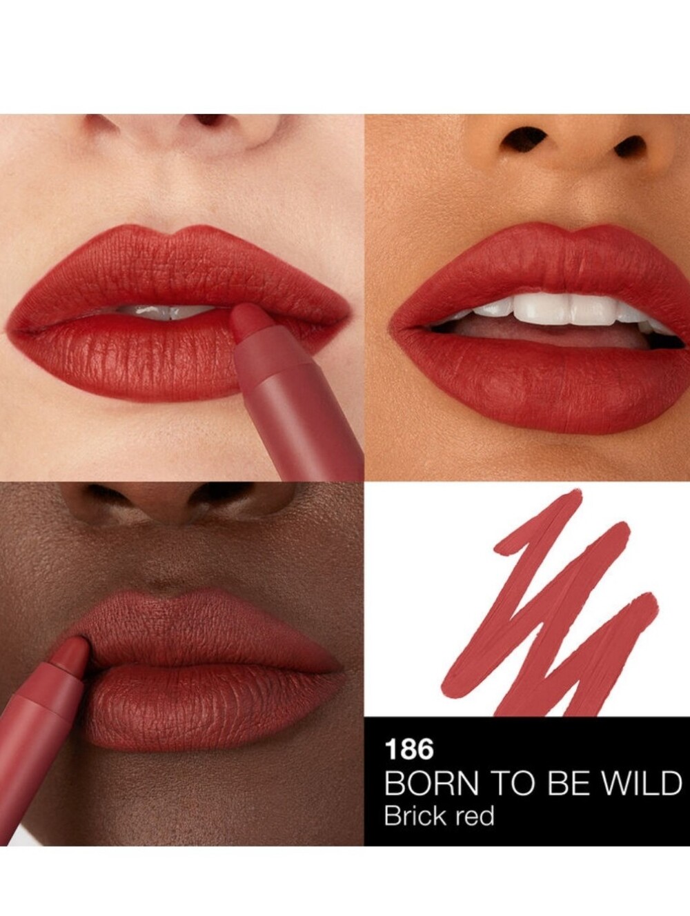 NARS Powermatte High-Intensity Lip Pencil in shade Born to Be Wild 186